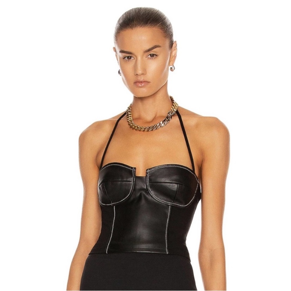 STAUD Black Glen Top | Size: XS